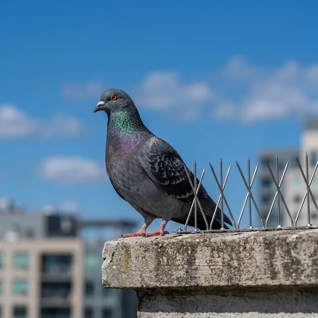 Control de palomas en Tenerife: instalación de sistemas de exclusión en fachadas y cornisas
